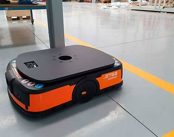 Véhicules à Guidage Automatique (AGV) pour le Transport Industriel