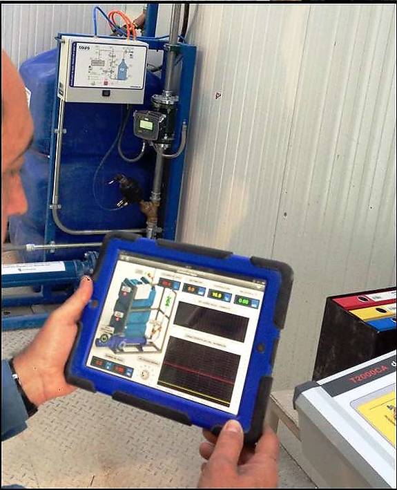 Contrôle à Distance des Installations Industrielles avec iPad