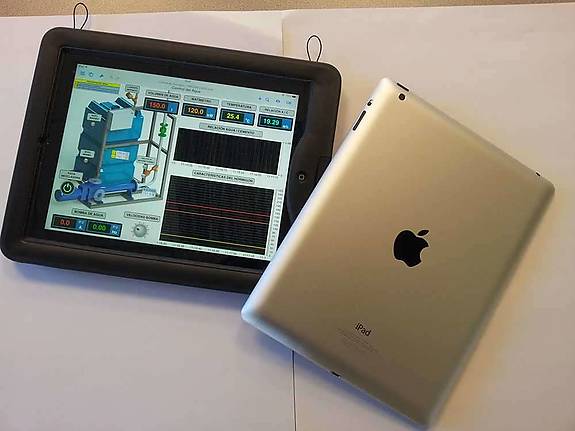 Contrôle à Distance des Installations Industrielles avec iPad