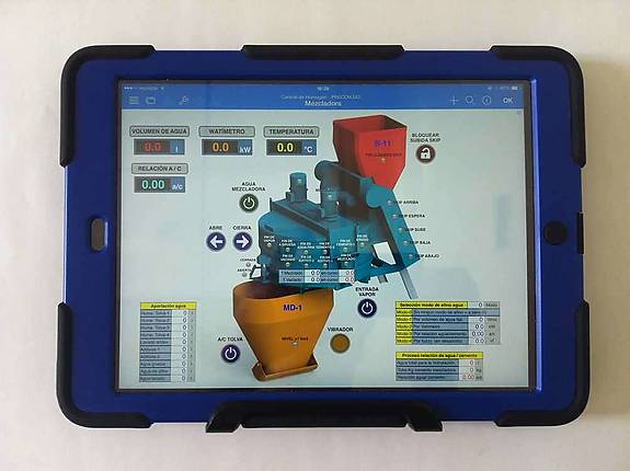 Remote installation control using Ipad